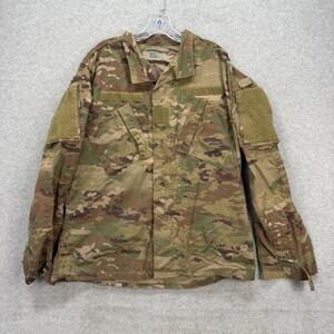 US Military OCP Multicam Combat Uniform Coat Large Long Insect Ripstop Jacket